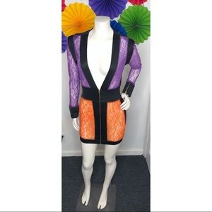 Purple and Orange Dress 🍋